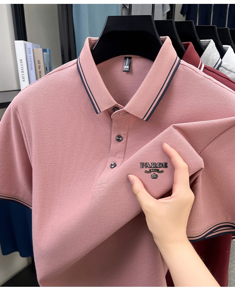 Men's 100% Cotton Pique Polo S - Polo Shirt Pique ulasan dan harga
