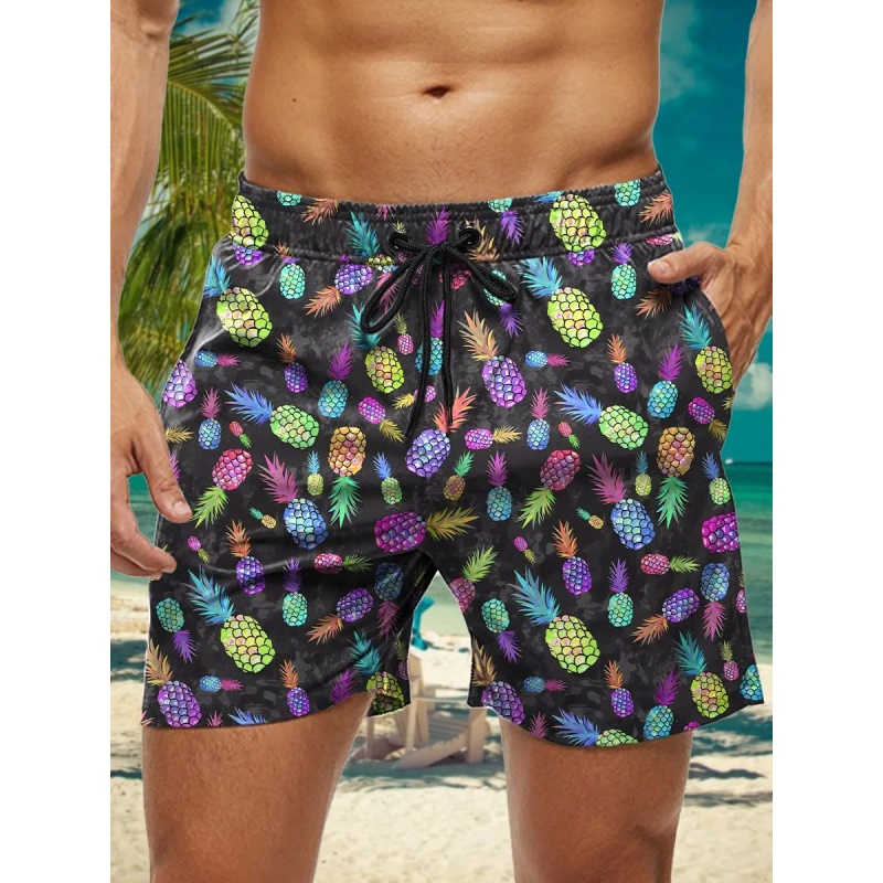 Pineapple Parrot Graphic Swim  - Trunks Board Surf ulasan dan harga