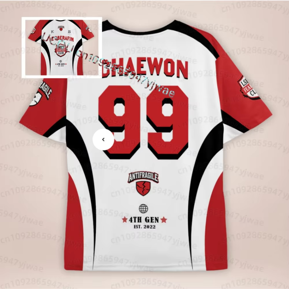 2026 Summer Kpop Fashion Jerse - Tee Graphic Print ulasan dan harga