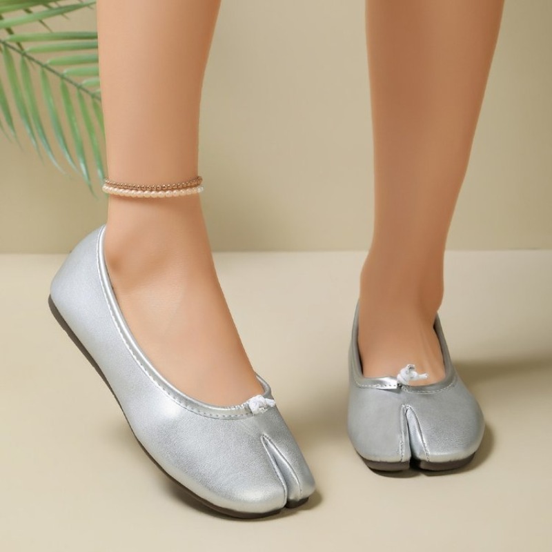 Women Split Toe Ballet Flats K - Espadrille Slip On ulasan dan harga