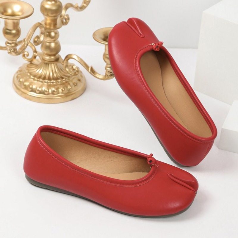 Women Split Toe Ballet Flats K - Espadrille Slip On ulasan dan harga