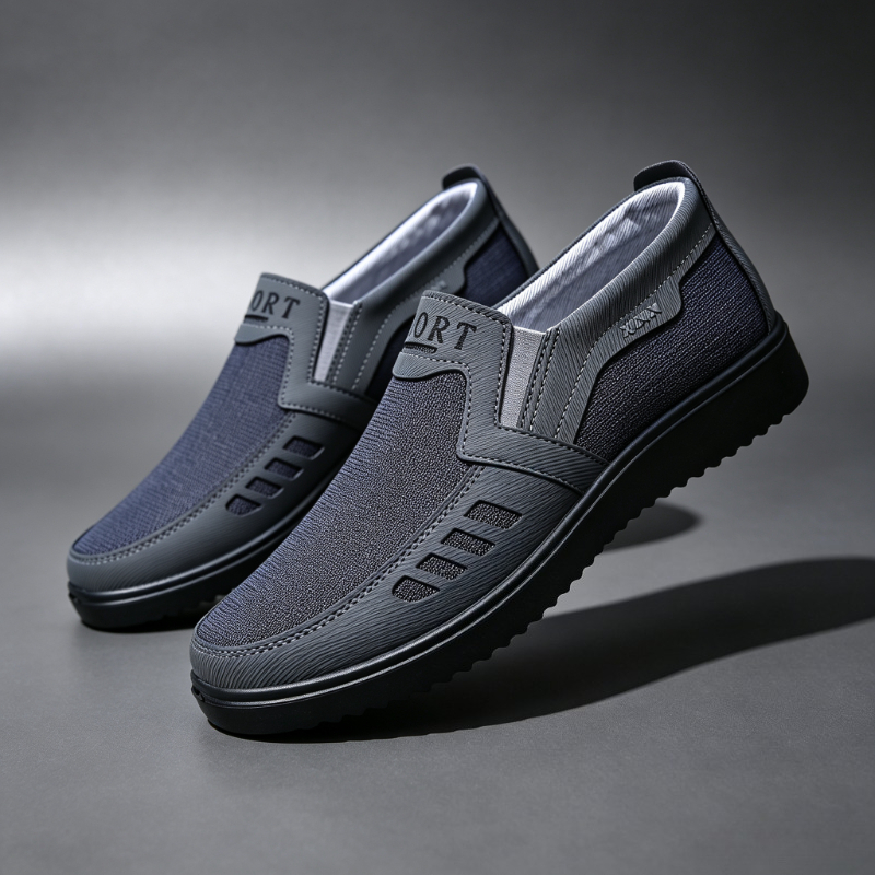 Men Slip‑On Canvas Loafers Bre - Espadrille Slip On ulasan dan harga