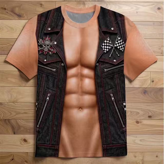 2026 Men's Creative Leather Ta - Tank Top Muscle ulasan dan harga